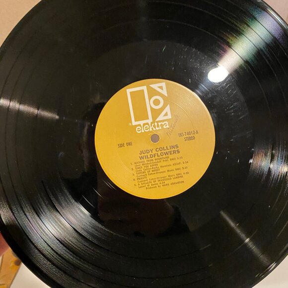 Judy Collins - Wildflowers Vinyl Record LP‎ 1967 Elektra Folk Album - Picture 6 of 7